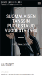 Mobile Screenshot of danceinfo.fi